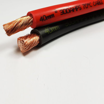 40mm2 300 A Amps Flexible PVC Battery Welding Cable Red 1M 1 M - Foto 11