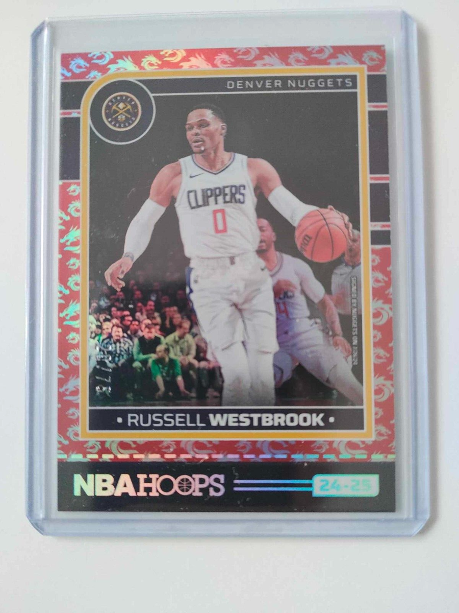 Russell Westbrook 2024-25 Panini NBA Hoops Dragon Parallel Russell Westbrook 2024-25 Panini NBA Hoops Dragon Parallel