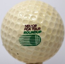 Vintage PING 1 Solid White Golf Ball "Senior PGA Tour Roundup"