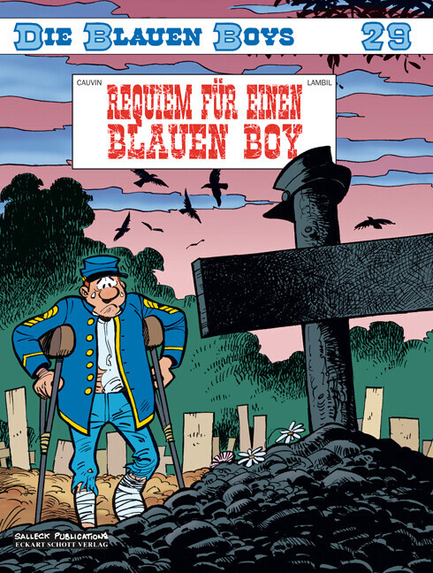 Thumbnail - Die Blauen Boys 29. Requiem Für Einen Blauen Boy | Raoul Cauvin, Willy