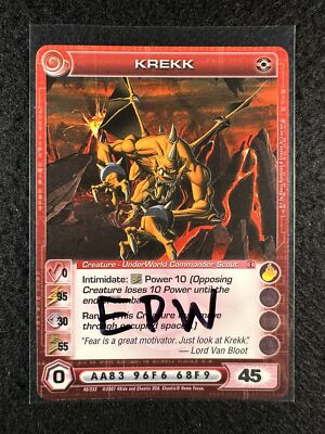 Chaotic TCG 3 Max EPW Krekk 40/232 DOP 1st Ed Common NM/LP