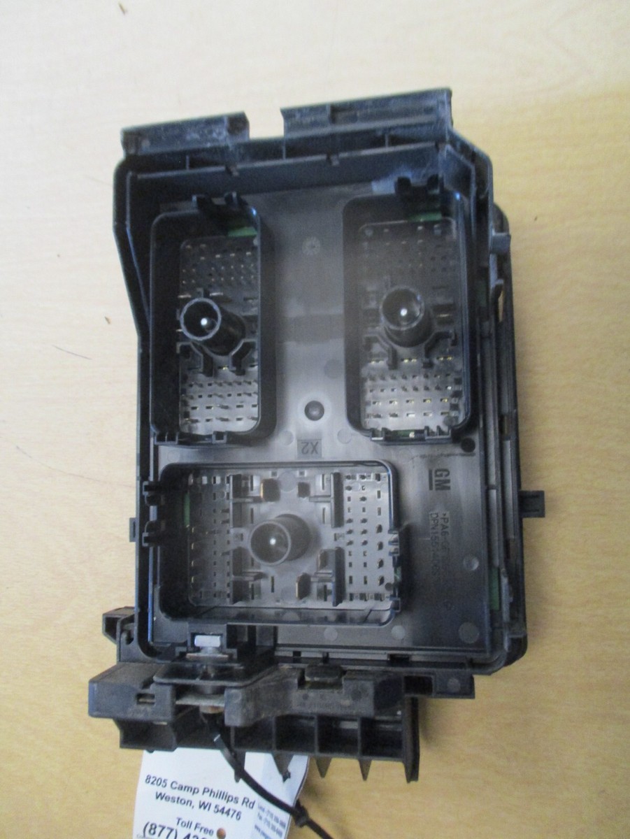 クラシック 2017 CHEVROLET CRUZE ENGINE FUSE BOX | eBay
