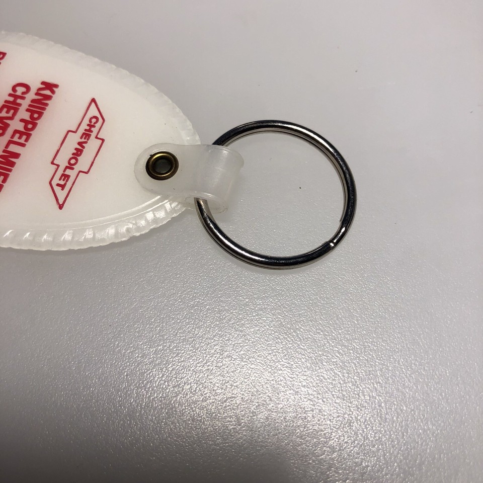 Blanchard Oklahoma Knippelmier Chevrolet Chevy Auto Car Dealer Keychain