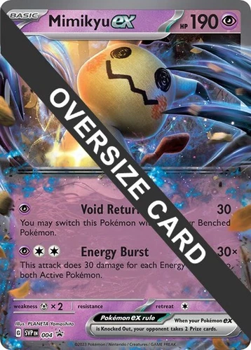 Mimikyu Ex 004 Jumbo Cards