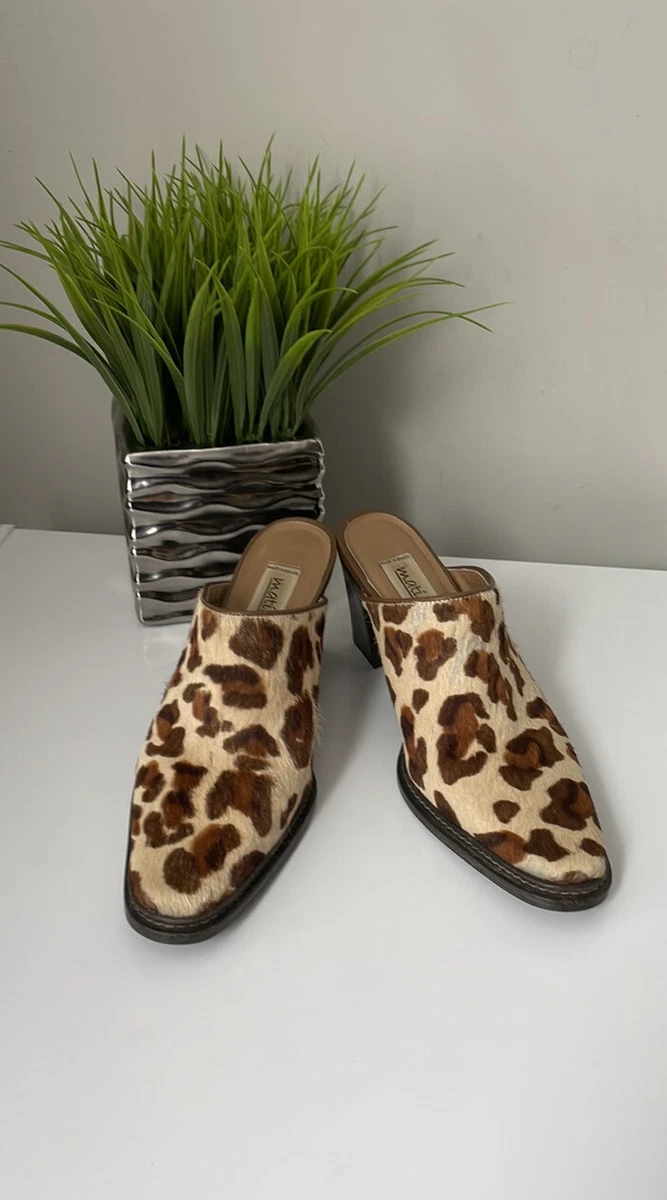 Matisse leopard mules discount
