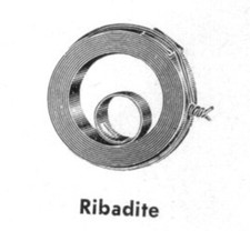 2,0x0,18x380 Clock Mainspring Feder Zugfeder Weckerfeder BADUF KAISER