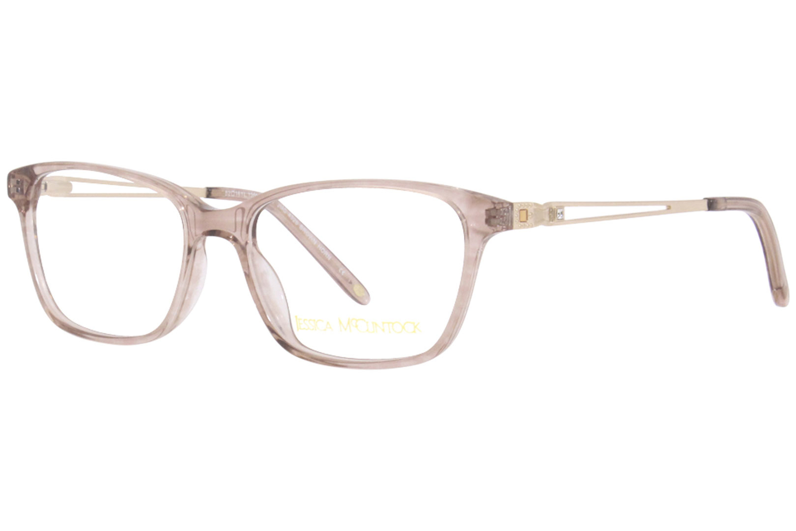 Оправа для очков Jessica McClintock 4326 Женская коричневая роговая полная оправа 52 мм