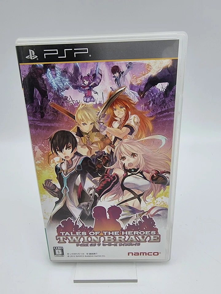 Tales Of The Heroes Twin Brave Sony PSP Japan Used Tested - Image 2 of 4