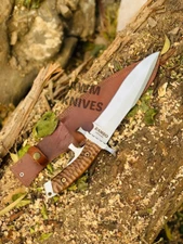 Last Blood Replica Rambo V "HEARTSTOPPER" Replica Knife D2 Steel With Sheath