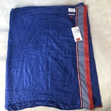 Women's American Flag USA Scarf lightweight Patriot Blue White Red NWT W brand