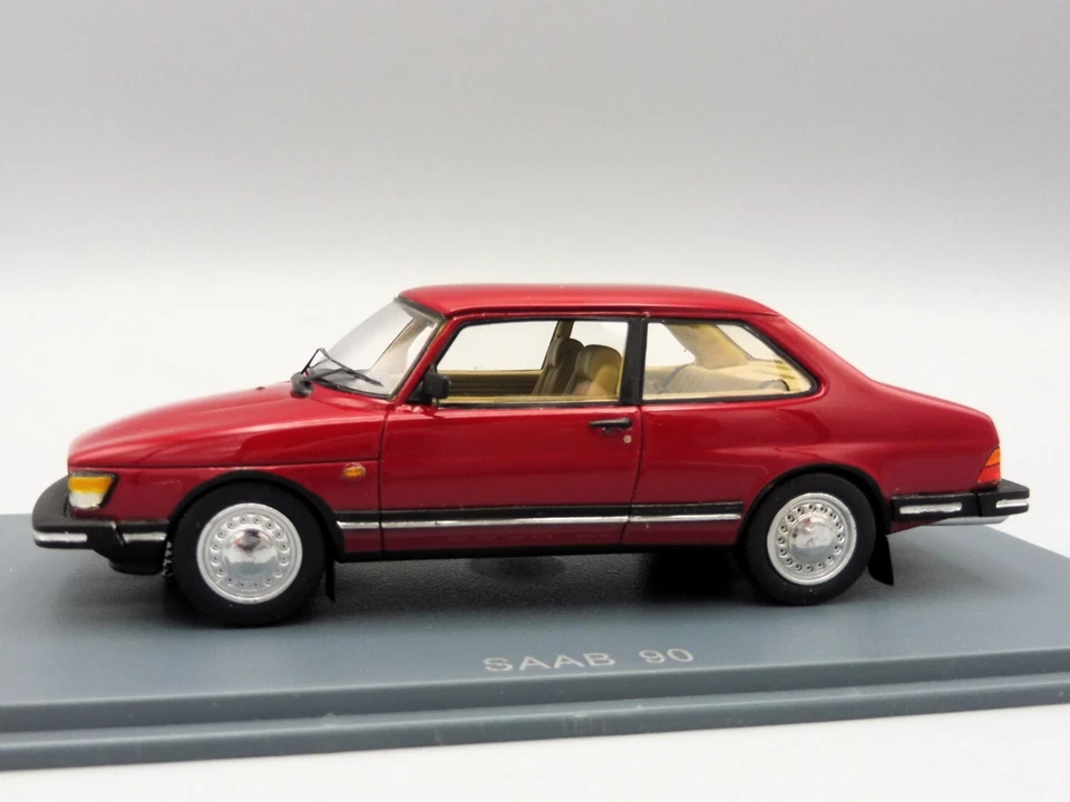 Saab 90 1985 Cherry Rosso 1/43 Neoscalemodels NEO43672 900 - Immagine 3 di 4