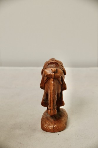 Vtg Figurine Horse High back saddle Bucking Equine Cave Of The Winds CO Souvenir - Picture 3 of 6