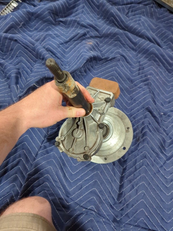 BROKEN Ge Washer Transmission And Brake Assembly Wjse4150b2ww, Part