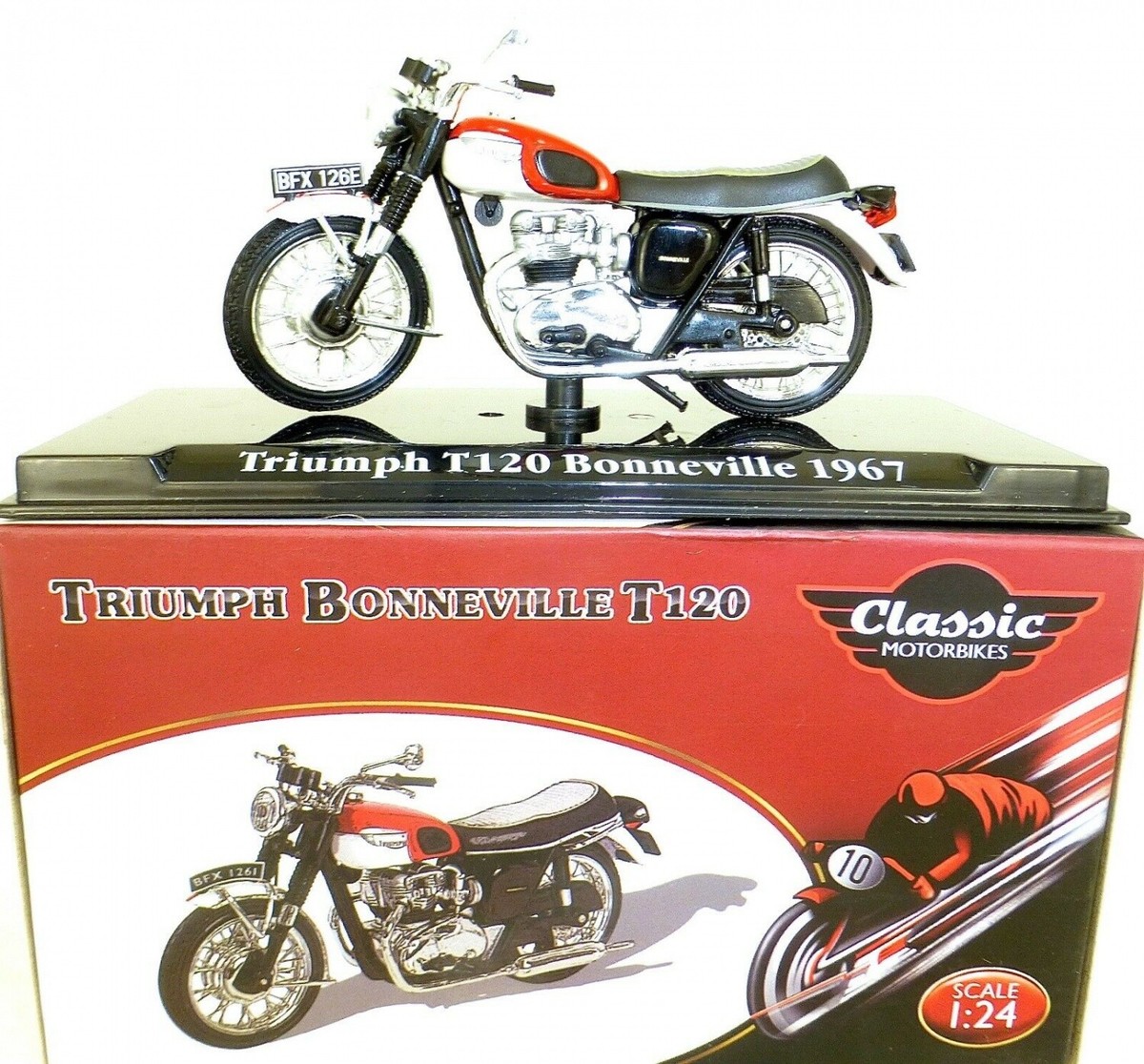 Triumph Bonneville T120 1967 Motorrad Classic Atlas 4658101 NEU 1 