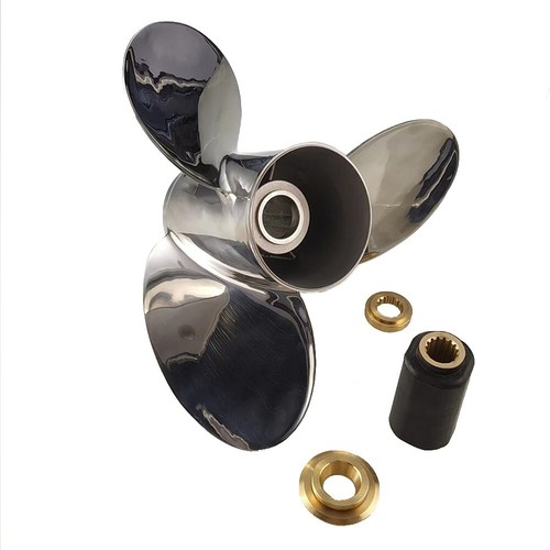 16"x19" Stainless Steel Boat Propeller for Suzuki 150-300HP, 15 Spline Tooth,RH - Bild 6 von 8