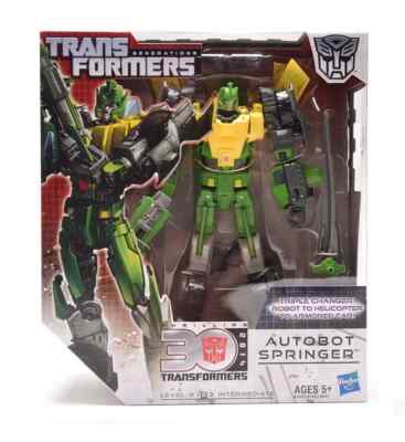 HOT Transformers Generations Action Figure IDW Voyager Class SPRINGER 30th Anniv