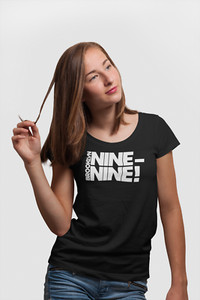 Brooklyn 99 New York Police Nine Nine Maglietta Bianca Donna Size M