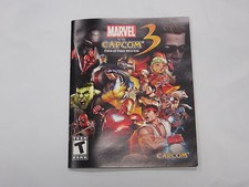 Marvel Vs Capcom 3 Fate of Two Worlds Instruction Manual Booklet  ONLY!! (PS3)