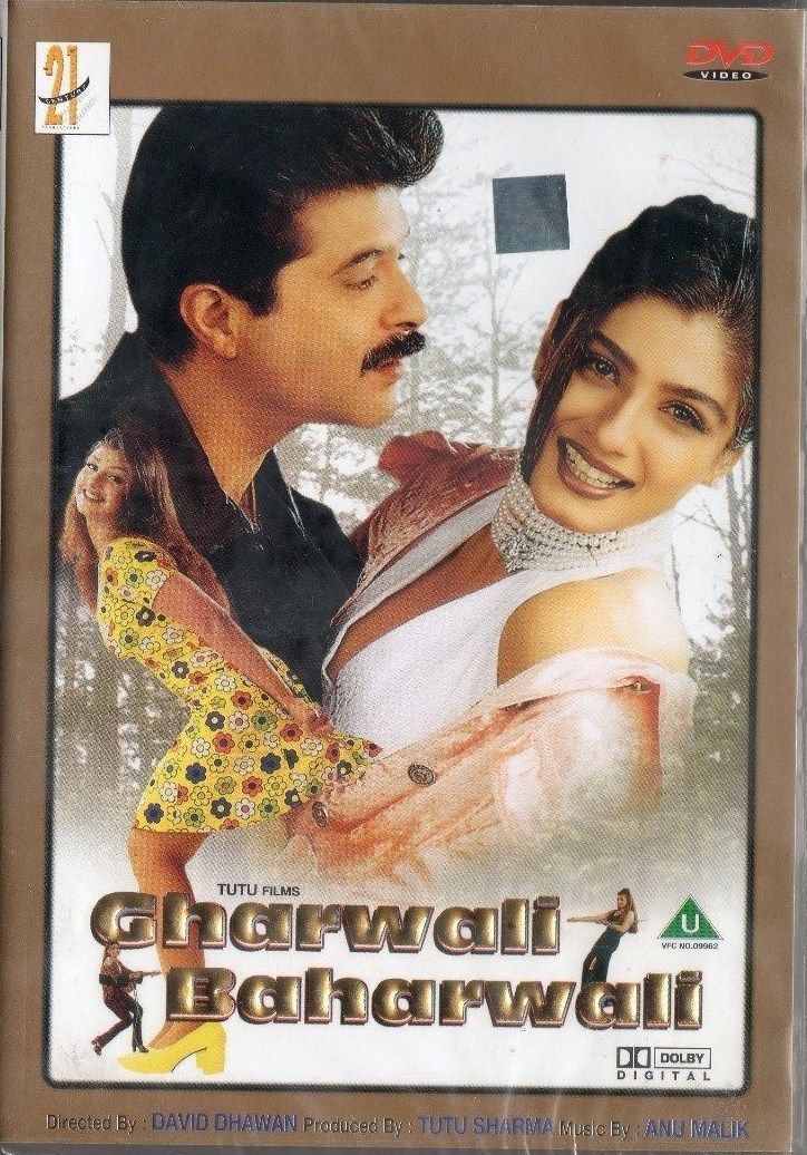 GHARWALI BAHARWALI ANIL KAPOOR, RAVEENA NEW DVD WITH ENGLISH