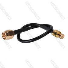 SMA Male to MCX Male Straight Pigtail Cable RG174 20cm for Wireless Antenna