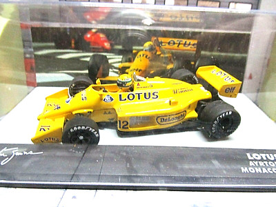 LOTUS 99T Honda 99 Turbo Monaco GP 1987 #12 Senna IXO Altaya SP  1:43