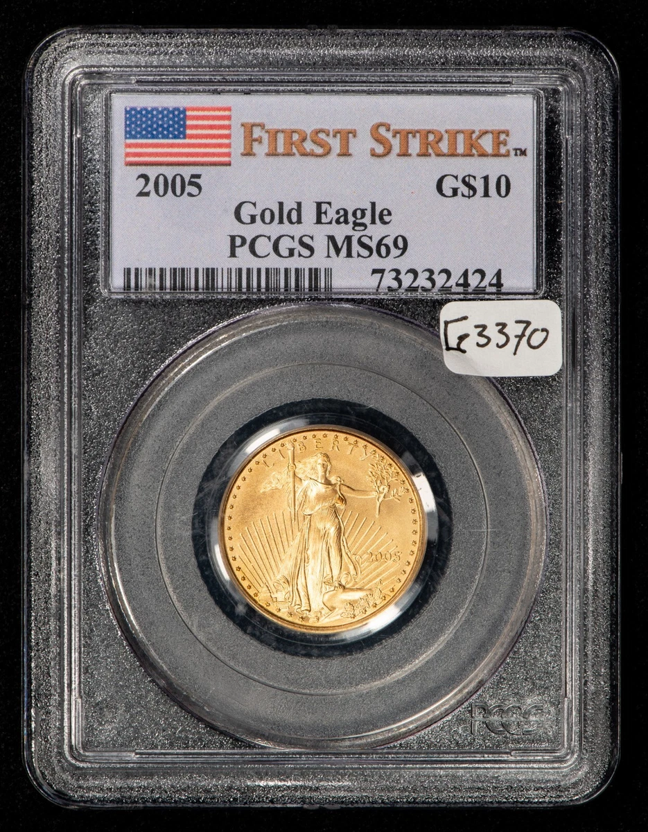 American Eagle MS 69 Graded 2005 Gold Bullion Coins for sale | eBay
