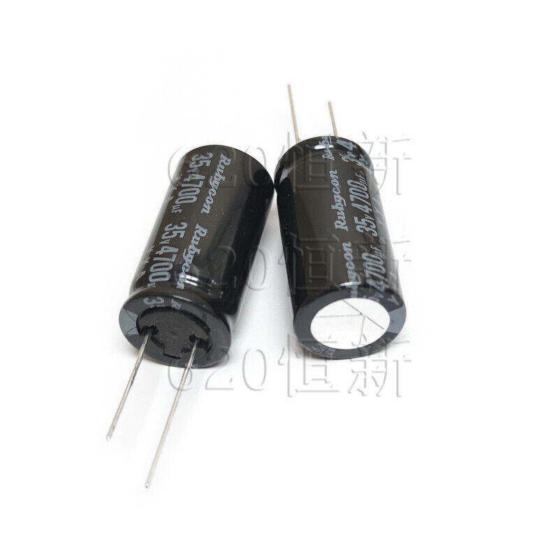 2pcs RUBYCON 35V 4700UF YXA 18X35.5 electrolytic Capacitor 2pcs RUBYCON 35V 4700UF YXA 18X35.5 electrolytic Capacitor