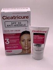 Cicatricure Anti-Wrinkle Facial Day Cream. Moisturizer  Sunscreen. SPF30. 1.5oz