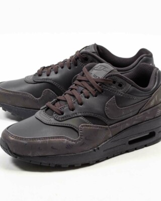 Wmns Sz 11.5/Men s Sz 10 - Nike Air Max 1 Lux Logo Prints 2018 917691-001