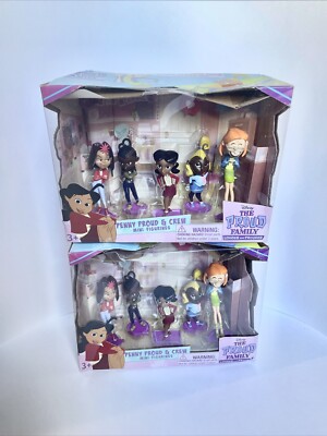 x2 Disney The Proud Family Louder and Prouder Penny Proud & Crew Mini Figure NEW