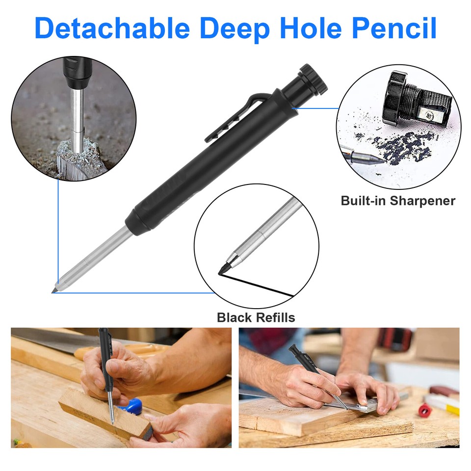 Multi-function Scribing Tool Construction Pencil DIY Woodworking ...