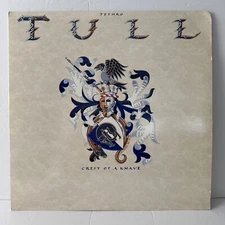 Original JETHRO TULL Crest Of A Knave Chrysalis Records 1987 VINYL LP Album