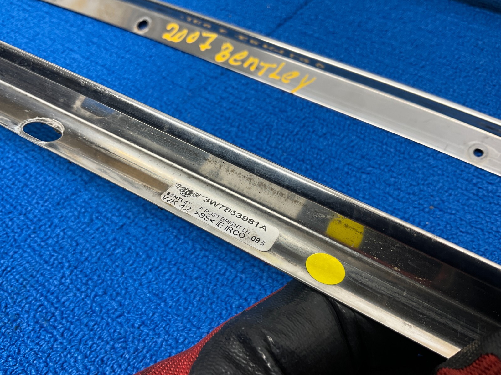 Bentley Continental GT 2006-2010 Trim molding