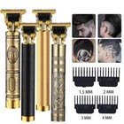 Professional Trimmer Hair Clippers Cutting Beard Cordless Barber Shaving Machine
