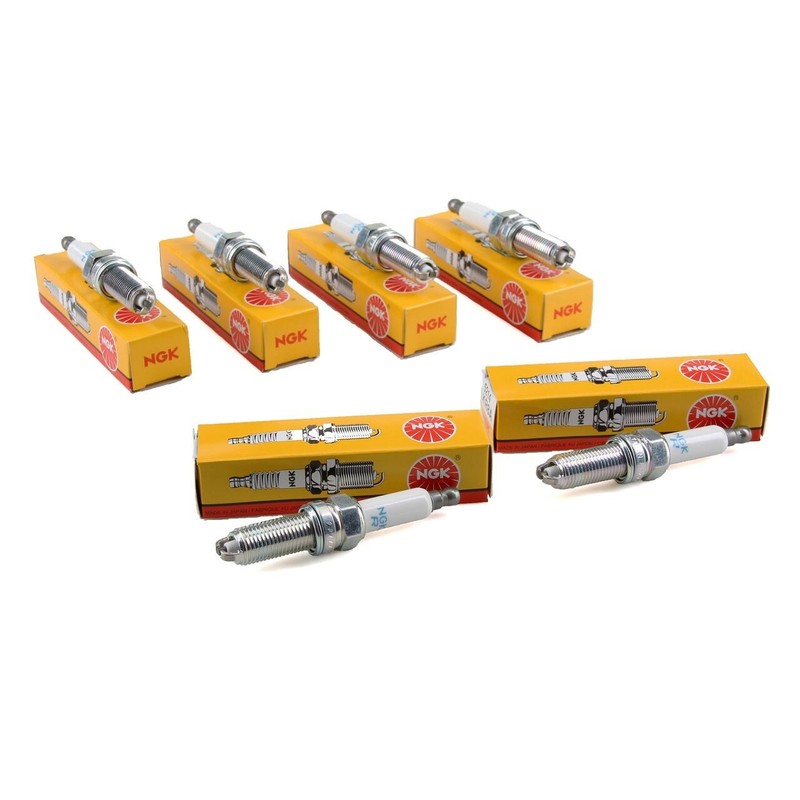 Kit 6 Candele Accensione Ngk Mcc Smart 0.7 700 Benzina Lkr8a Settecento Fortwo - Immagine 1