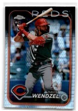 2024 Topps Chrome Update #USC83 Davis Wendzel Prism Refractors Cincinnati Reds