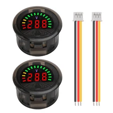 LED Voltmeter DC7-100V Digital Display Voltage Meter for Car Motorcycle Boat RV