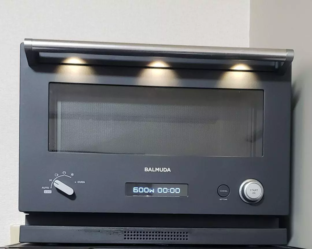 USED Balmuda K04A-BK The Range Black Oven Microwave 100V Domestic Japan