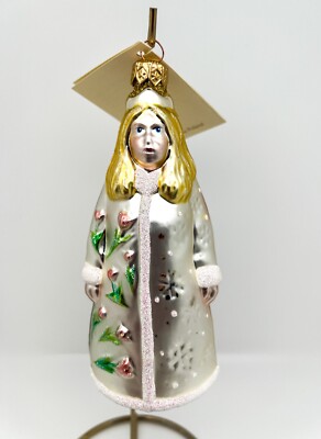 1997 Patricia Breen ''Vivaldi's Girl'' RETIRED Handmade Glass Ornament #9749 MINT!