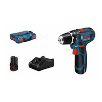 Bosch Akku-Bohrschrauber Gsr 12V-15, Mit 2 X 2,0 Ah Li-Ion Akku, L-BOXX
