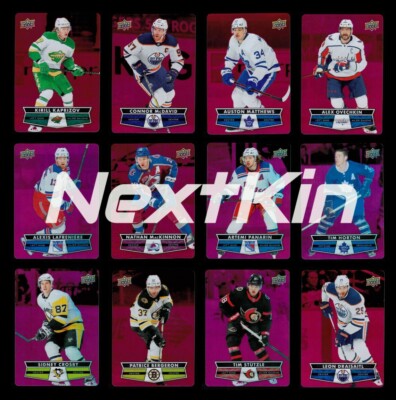 2021-22 UD Upper Deck TIM HORTONS Base Red Die Cut U PICK FREE COMBINED SHIPPING