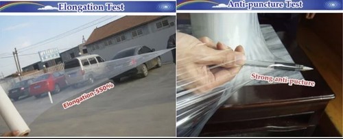 1 Roll Pallet Film Wrap Clear 500mm x 450m 25U clear Heavy Duty shrink wrap - Picture 4 of 4