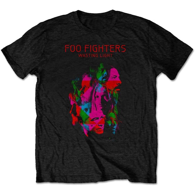 Foo Fighters Dave Grohl Wasting Light Official Tee TShirt Mens Unisex