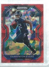 DARRYNTON EVANS 2020 PANINI PRIZM RED ICE PRIZMS ROOKIE RC #396