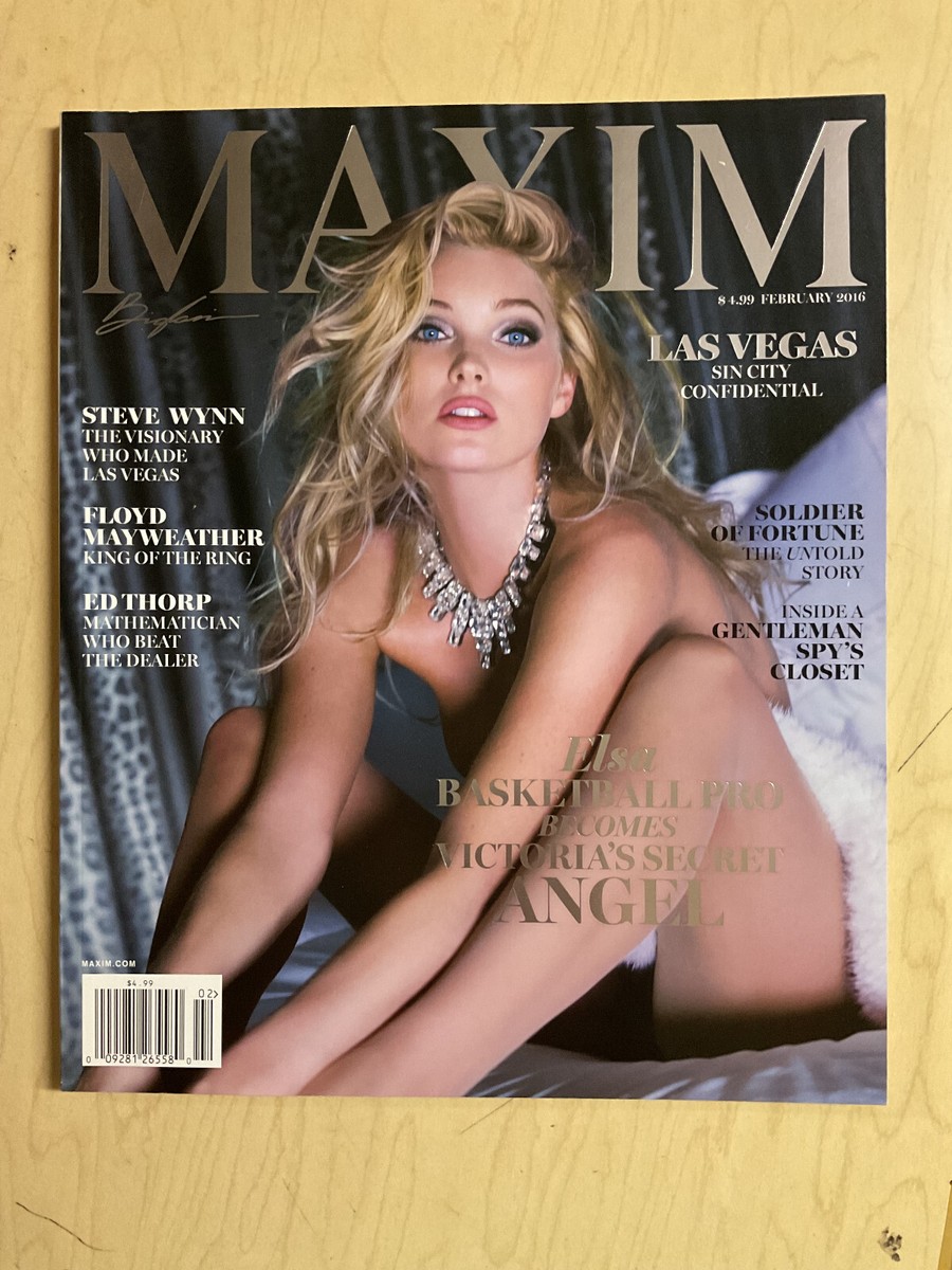 その他 Maxim feb 2016 Elsa Hosk Maxim – February 2016 – Alsa Hosk Victoria's Secret Angel | eBay