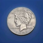 1935 (P) Peace Silver Dollar 90% - Almost Unc - Philadelphia Mint - Key Date!!