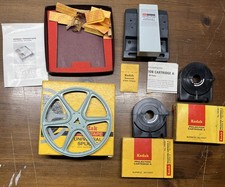 Kodak Presstape Universal Splicer for 8mm, Super 8, 16mm Film 2 Cartridge A