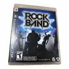 Rock Band Sony PlayStation 3 PS3 COMPLETE CIB Tested