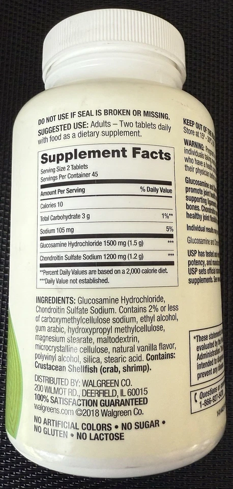 Finest Nutrition Free & Pure Glucosamine 90 Tabs Exp 10/25 FREE FAST SHIPPING - Image 4 of 4