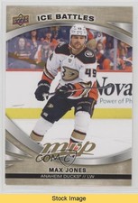 2023-24 Upper Deck MVP Gold Ice Battles Max Jones #65 READ 7vj